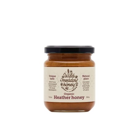 Organic heather honey
